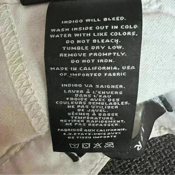 J Brand Women’s Alex Style Relaxed Fit Beige Trousers in excellent condition - Picture 5 of 6